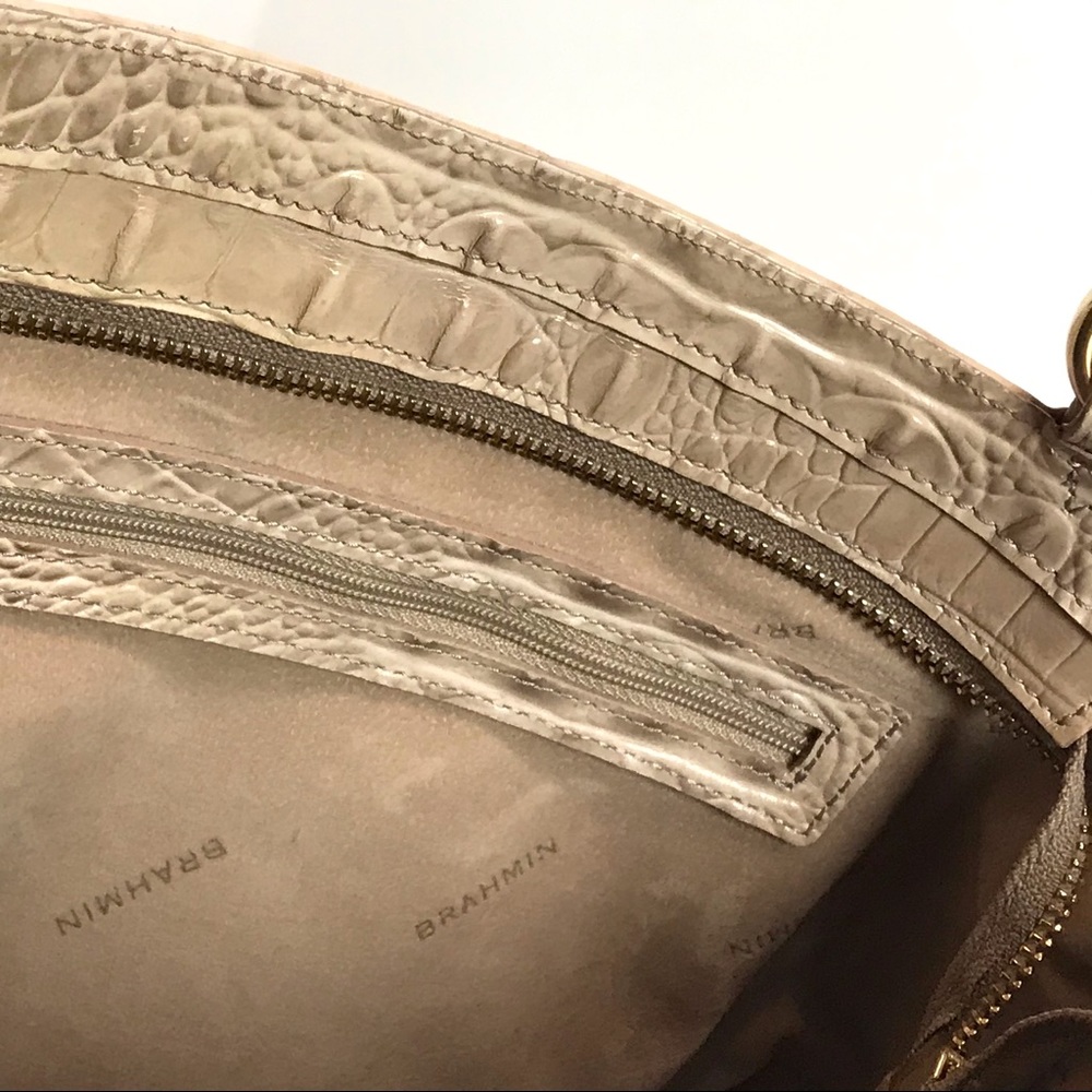 Brahmin Ruby Silk Melbourne Satchel Crossbody Bag - image 5